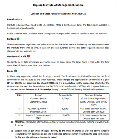 Canteen-Mess-and-Hostel-Policy