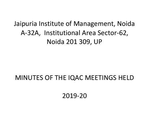 MoM-IQAC 2019-20