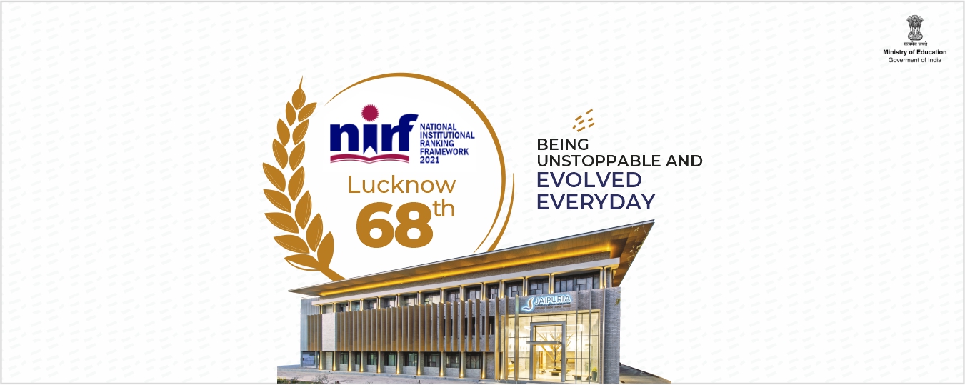 NIRF Ranking of Best MBA Colleges in Lucknow Jaipuria Management Institute