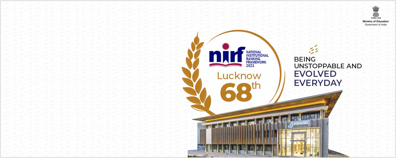 NIRF Ranking of Best MBA Colleges in Lucknow Jaipuria Management Institute
