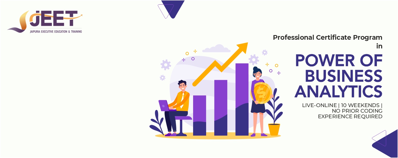  Power of Business Analytics - Online Certificate Course